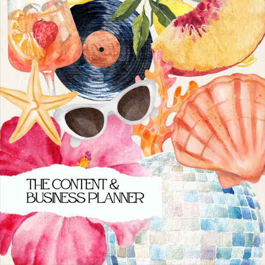 The Content & Business Planner | FOREVER SUMMER