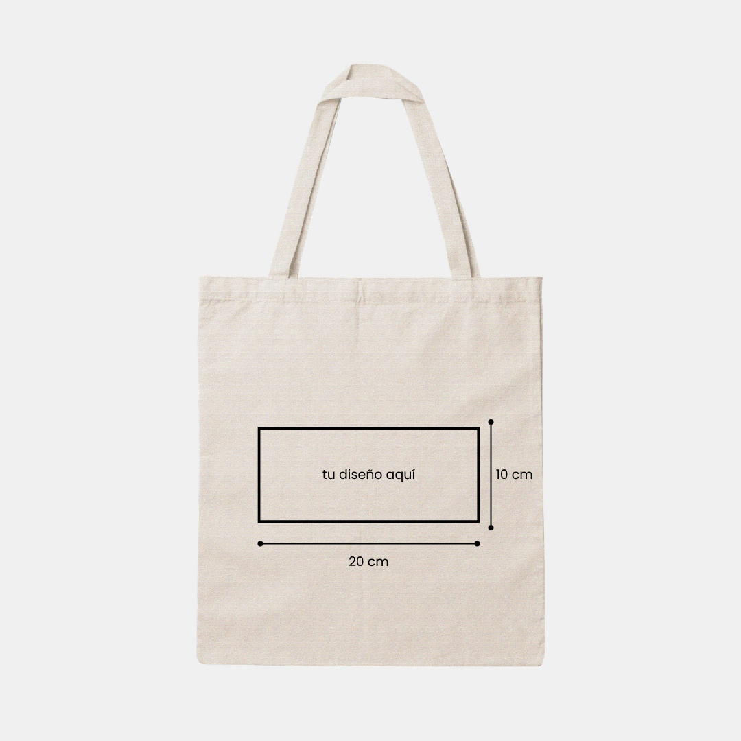 TOTE BAG 28 X 38 (PERSONALIZADA)