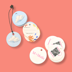 TAGS REDONDAS PERSONALIZADAS