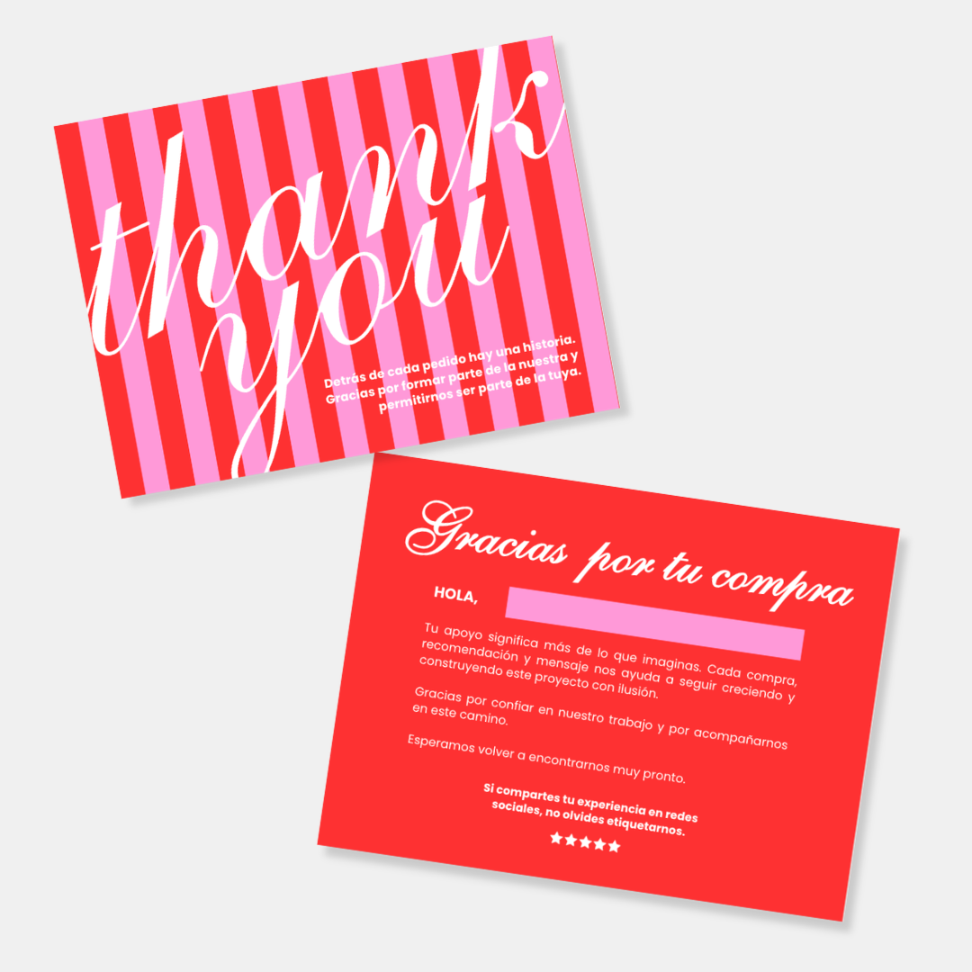 THANK YOU CARDS