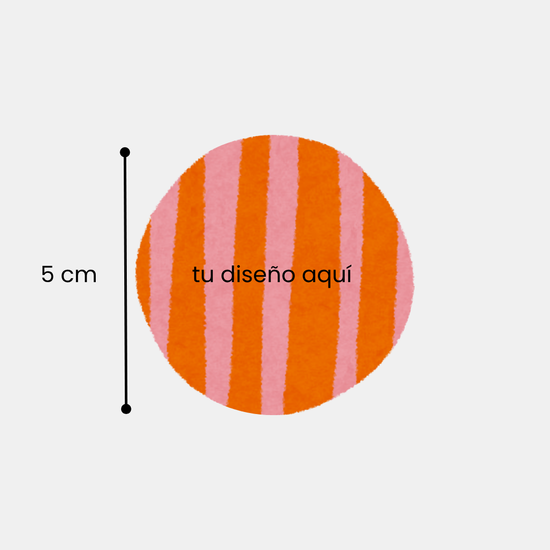 STICKERS REDONDAS (PERSONALIZADAS)
